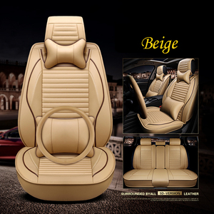 Housses de siège de voiture en cuir pu, couvre-siège universel, de haute qualité, pour différentes voitures, à la mode - Product Image 4