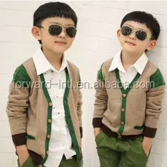 2014 new style models for kids cardigan sweaters