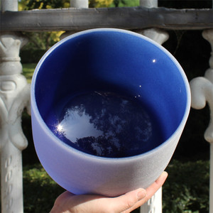 HM cơ thể Chakra đặt Thiền thạch anh pha lê hát bát lớn với trường hợp âm thanh chữa bệnh thạch anh pha lê hát bát - Product Image 4