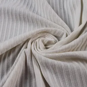 Kumaş malzeme tekstil polyester pamuk elastik toptan boru ribana örgü kumaş hindistan