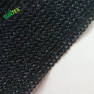 Breathable Black Sun Shade Sail nets Triangle HDPE Shade Cloth For Swimming Pool 3m*3m*3m