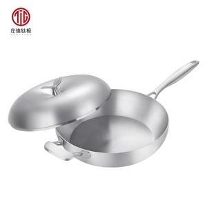 Sartén antiadherente eléctrica con resistencia a la corrosión, utensilio de cocina de titanio saludable, sin metal pesado, 28cm - Product Image 3