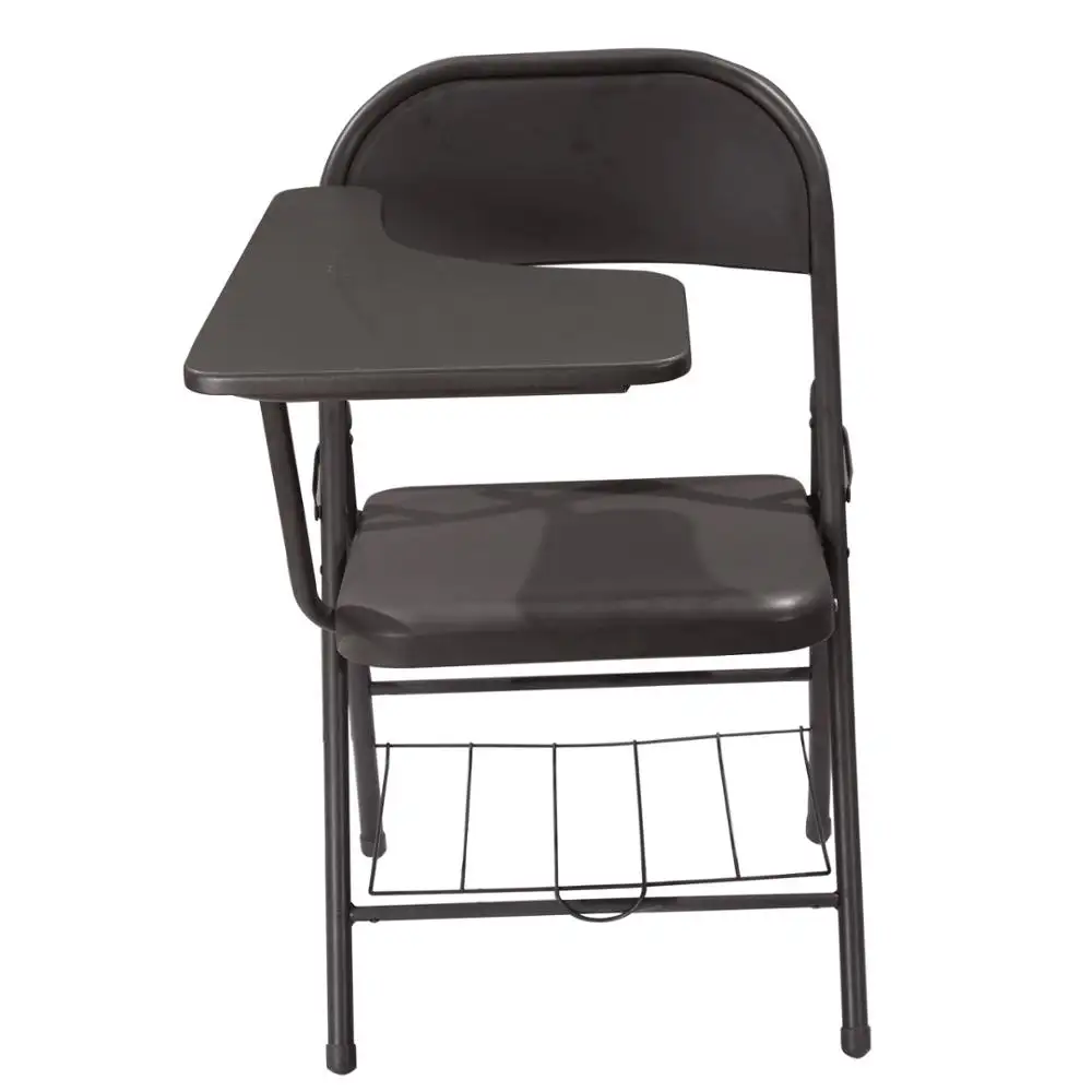 Silla plegable para estudiantes Sillas escolares modernas de metal completo Mesas y sillas escolares Muebles escolares
