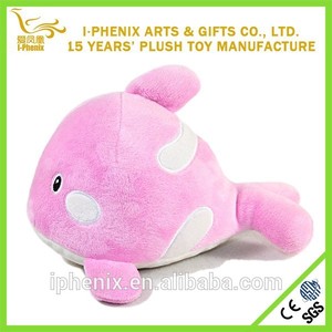 <span class=keywords><strong>la</strong></span> costumbre de ballenas de color rosa suave de <span class=keywords><strong>la</strong></span> felpa juguete - Product Image 5