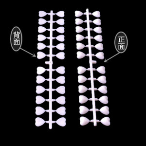 Fivor corazón/forma oval clavo pantalla plana perlas nail art Display - Product Image 4