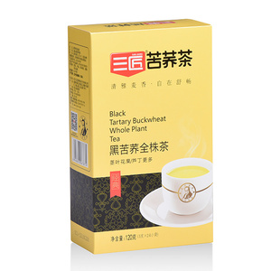 Té de Trigo Sarraceno Negro Puro de Sanjiang, China, 120g, Mezcla Herbal Desintoxicante, Sin Azúcar, en Bolsitas Individuales - Product Image 2