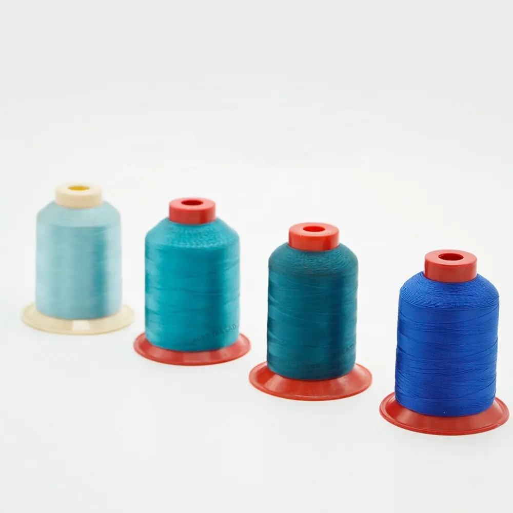 Factory price Polyester filament sewing thread and leather thread shoe sewing