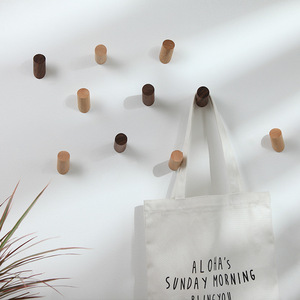 Crochet mural <span class=keywords><strong>en</strong></span> <span class=keywords><strong>bois</strong></span> décoratif, <span class=keywords><strong>design</strong></span> moderne, 100% biologique, pour sac, vêtement et chapeau - Product Image 4