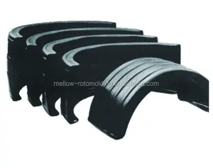 Rotomolding high impact tractor/truck/car fenders