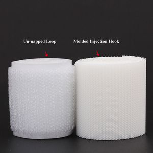 Bebek için yüksek kaliteli kanca ve döngü döngü bant kalıplı kanca ve un-napped döngü yumuşak kumaş - Product Image 5