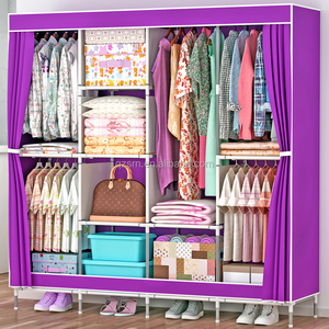 Armoire italienne pour chambre à coucher, design de placard suspendu, armoire Orocan, armoire en tissu pour enfants, armoire pliante en tissu - Product Image 2