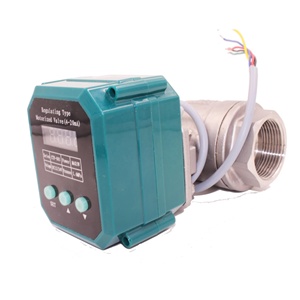 Van điều khiển lưu lượng 4-20ma bằng thép không gỉ, van bi tỷ lệ điện điều chỉnh, van điều khiển lưu lượng cơ giới tỷ lệ - Product Image 2