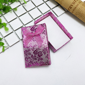 Groothandel Custom Logo Gedrukt Kleurrijke Kartonnen Sieraden Verpakking Custom Luxe Papier Sieraden Geschenkdoos Met Boog En Schuim - Product Image 5