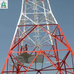 Wholesaler Radio Towers GSM Radio Lattice 30m Cell Angle Wifi Price Manufacturer Antena Steel Telecom Antenna Telecommunication Communication Tower