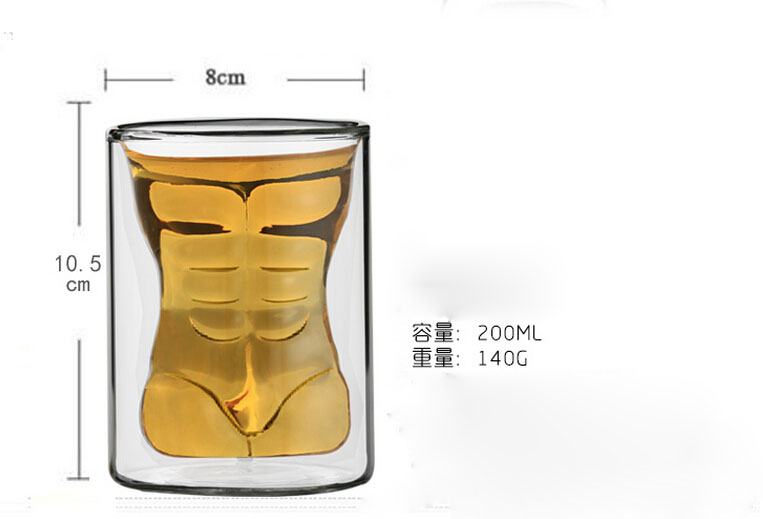 Crystal Sexy Women whisky Glass Cup Naked Lady Body Beer Whiskey Wine Drinking glass