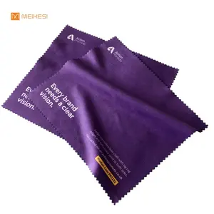 RPET Soft Surface Customized Logo Microfiber Lens Cleaning Cloth