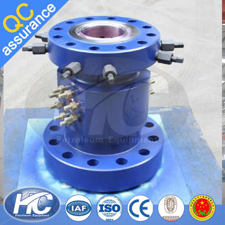 Surface Wellhead Forging Parts Tubing Head / Casing Head / Tubing Head Spool From China