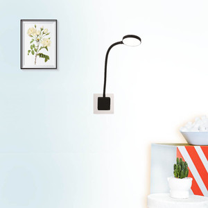 Uso Múltiple cuello flexible LED portátil enchufe de pared para el hotel - Product Image 1
