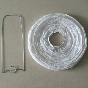 Grosir murah menggantung bulat putih Cina kertas lentera lampu untuk pesta pernikahan pertunangan Dekorasi untuk dijual - Product Image 6