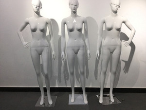 Maniquíes femeninos de <span class=keywords><strong>cuerpo</strong></span> <span class=keywords><strong>completo</strong></span> de plástico blanco baratos - Product Image 2