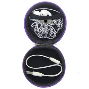 Usb-kabel Oortelefoon Case Opslag Oortelefoon Tas/Hoofdtelefoon Oortelefoon Headset Draagtas Opbergtas