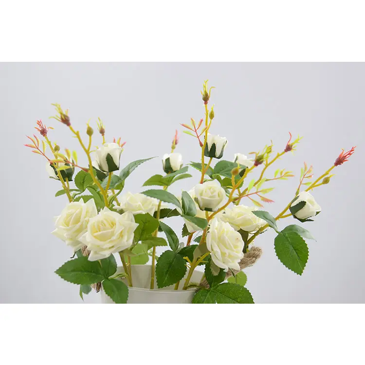 Искусственный цветок Lusia, одинарный стебель, пластиковые изделия, литье под давлением, 2 <span class=keywords><strong>розы</strong></span>
