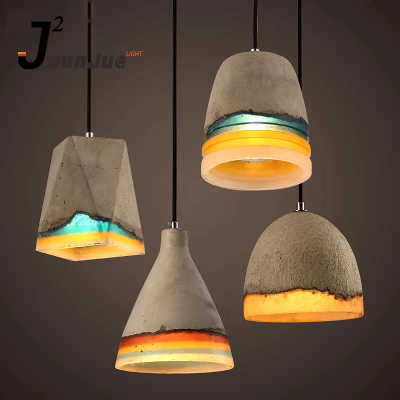 Cemento Lampadario Luce Del Pendente Hot New Modern Vintage Indoor Outdoor luce del pendente