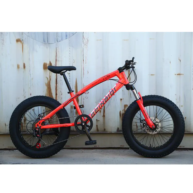 20 pollici cruiser beach MTB 21 velocità sport fat tire mountain bike bicicletta da neve in alluminio dalla fabbrica cinese full suspension kid snow bicycle