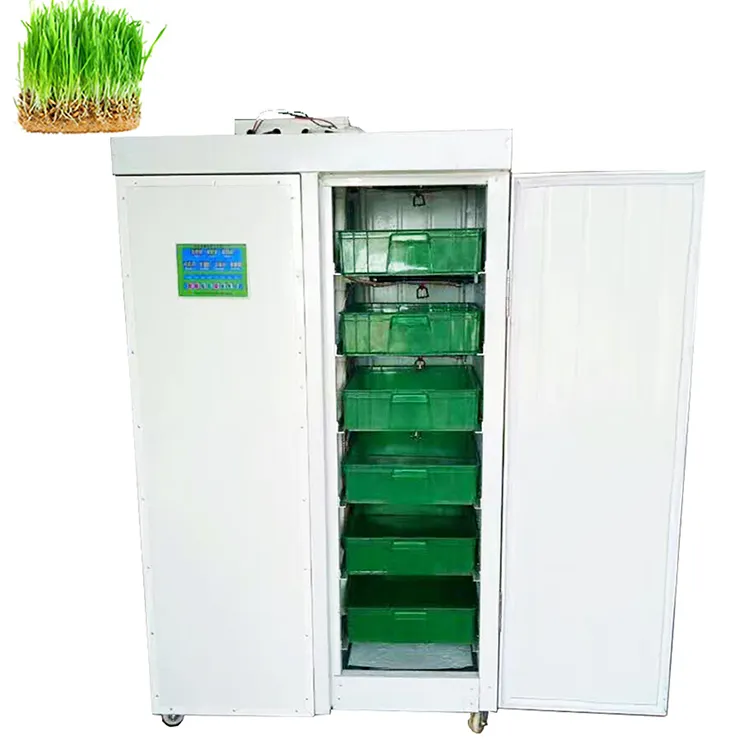 Hydroponic Barley Fodder System Rota Garden Sprout Machine