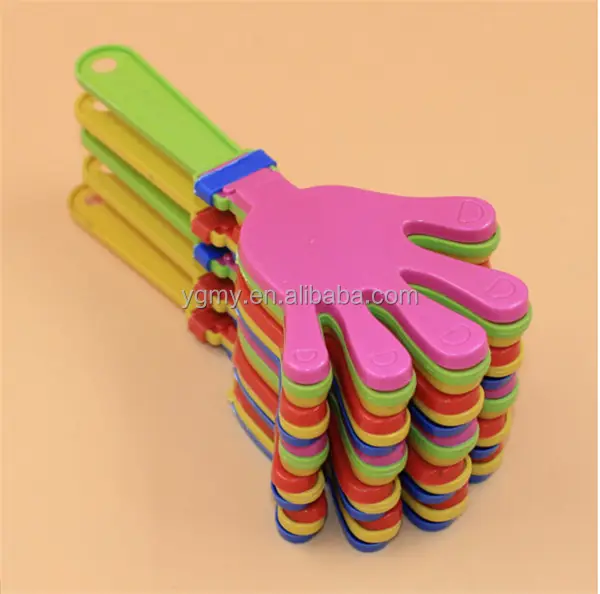Hand clapper clap toy cheer leading clap for game football game Noise Maker Baby Kid Pet Toy