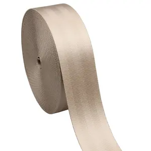 Nach 47-50mm beige seatbelt gurtband für auto sitz gürtel