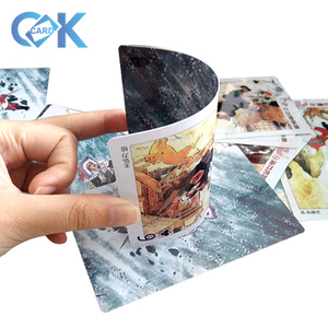 55 pieces per set paper pokemon cads with customized logo printable for best price.