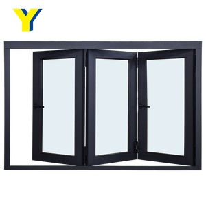 Elektrikli ev pencereler alüminyum bi- katlanır pencere inşaat firmaları için yy inşaat - Product Image 3