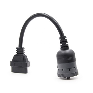 Cable de Extensión de Conector <span class=keywords><strong>OBD2</strong></span> J1939 de 9 Pines Macho a 16 Pines Hembra, Compatible con Camiones Cummins - Product Image 4