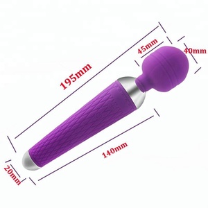 Design attrayant Femmes Chatte Sexe USB Rechargeable AV Baguette Magique Masseur Vibrateur Jouets Adultes de Sexe - Product Image 3