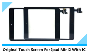Blanc noir <span class=keywords><strong>TTouch</strong></span> Digitizer lentille en verre de l'écran pour l'iPad mini II avec IC connecteur flex d'origine - Product Image 1