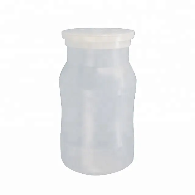 1100ml 재사용 가능한 고온 내성 Enoki 버섯 산란 성장 플라스틱 병 pp 버섯 재배 플라스틱 병