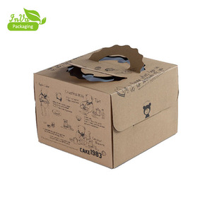 กล่องใส่อาหารกล่องกระดาษใส่เค้กแบบพกพา - Product Image 2