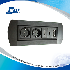 Ổ Cắm Dữ Liệu Văn Phòng Để Bàn/Lật Lên Đồ Nội Thất Gắn Ổ Cắm/Cơ Giới Xoay Nhiều Ổ Cắm Hộp - Product Image 1