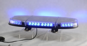 23 pouces <span class=keywords><strong>led</strong></span> bleu <span class=keywords><strong>clignotant</strong></span> avertissement d'urgence <span class=keywords><strong>mini</strong></span> barre lumineuse de toit pour voiture de patrouille - Product Image 2