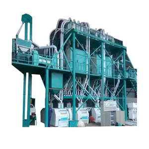 100 Ton Per Day Maize Breakfast Meal Machine Maize Grits Grinding Machine Corn Flour Milling Machine