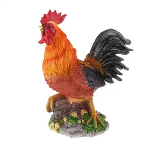 Hot Sale Personalized Handmade Polyresin Chicken Hen Rooster