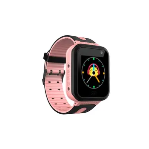 Reloj inteligente con rastreador GPS para niños, pulsera con SIM, teléfono, SOS, impermeable, IP68, venta al por mayor