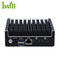 AES-NI J3160 pfsense mini servidor nuc sin ventilador barebone firewall micro aparato lan de 4 gigabit