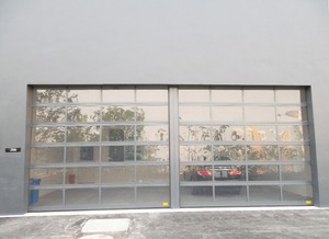 Bas Prix Télécommande D'automobile 4S Magasins Sectionnel Portes de <span class=keywords><strong>Garage</strong></span> En Verre Automatique Extérieure Composite Fini - Product Image 6