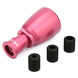 Stärkerer, langlebiger Schaltknauf für Zahnrad Gaslock Pink Schaltknauf Aluminium