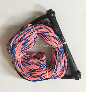 เชือกเวคบอร์ดและเวทสกีแบบยูนิเซ็กซ์ ปรับแต่งโลโก้ได้ พร้อมที่จับและบอร์ดสกีแบบลาก ทำจากวัสดุ PP สำหรับกีฬาทางน้ำและเซิร์ฟ - Product Image 2