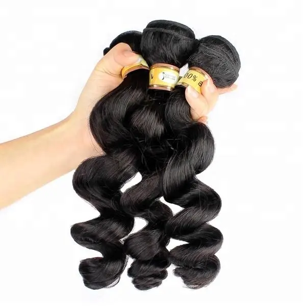 Brazilian Human Hair Loose Deep Wave wholesale HumanHair Weave Natural Wave VirginHair More Wavy