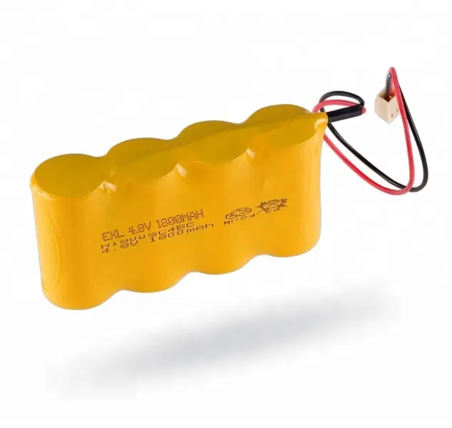 4.8 V 1800 mAh NiCd rechargeable battery Size SC for Jablotron Alarms nickel cadmium battery pack