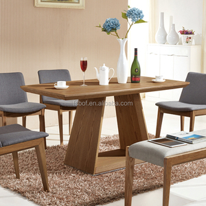 Chaise <span class=keywords><strong>en</strong></span> <span class=keywords><strong>bois</strong></span> simple d'intérieur <span class=keywords><strong>et</strong></span> <span class=keywords><strong>table</strong></span> <span class=keywords><strong>à</strong></span> <span class=keywords><strong>manger</strong></span> <span class=keywords><strong>en</strong></span> <span class=keywords><strong>bois</strong></span> 4 places avec long <span class=keywords><strong>banc</strong></span> EC013 - Product Image 3